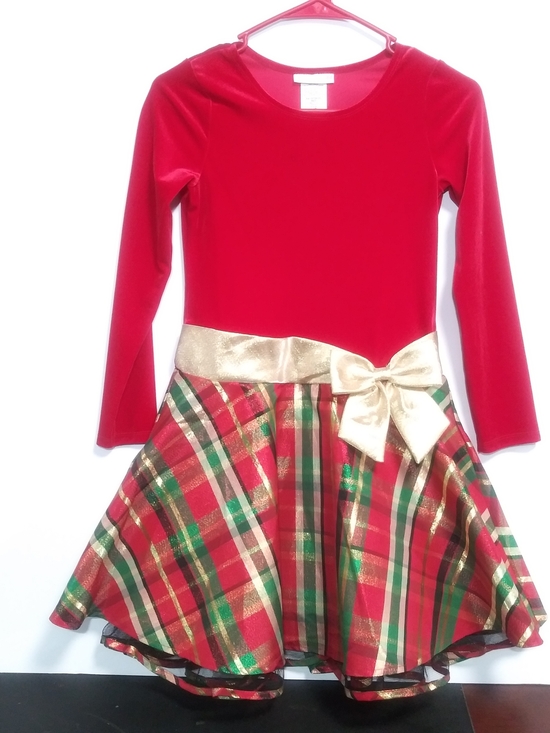 Bonnie Jean Other - Bonnie Jean Red Girls' Dress Top with Bow Detail